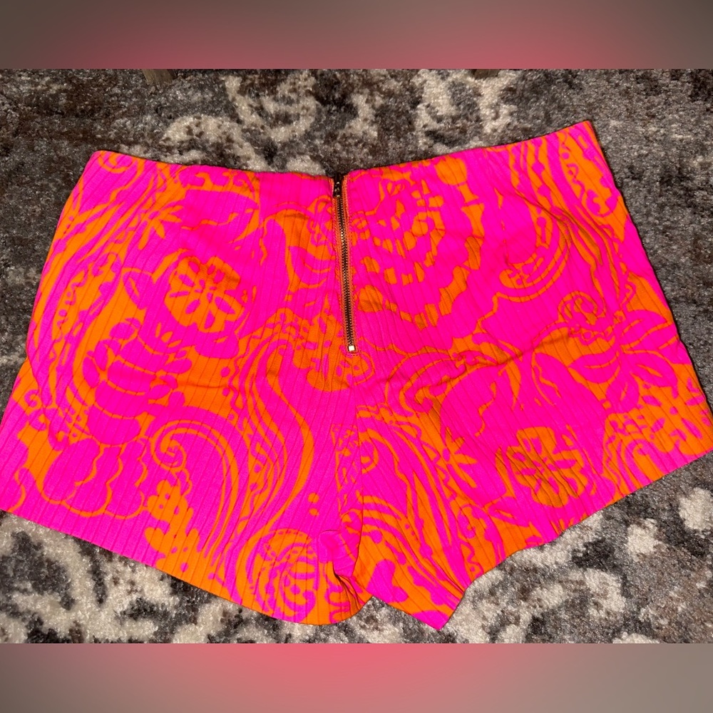 Lilly Pulitzer shorts Pop pink Seaesta - Picture 2 of 8